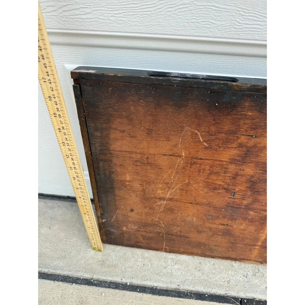 Vintage Hamilton Wooden Printers Drawer Letterpress Tray Shadow Box Miniatures